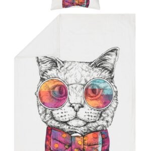 4Living Katti pussilakanasetti 150x210cm+50x60cm monivärinen
