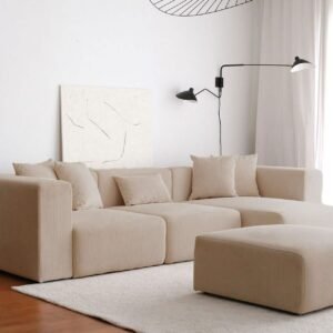 Yolo Sohva med Divan 6-sits - Beige