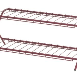 4Living Flip kenkäteline 70x28x31 cm burgundinpunainen