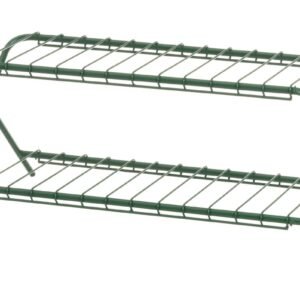 4Living Flip kenkäteline 70x28x31 cm tummanvihreä