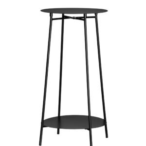4Living Round sivupöytä Ø30 cm musta