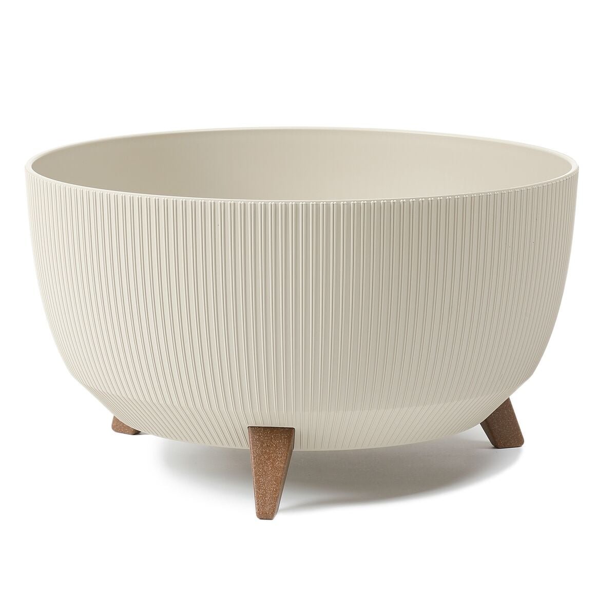 4living-roma-line-eco-jalallinen-ruukku-o47-cm-beige