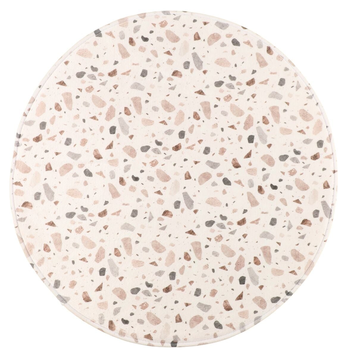 4living-terrazzo-kylpyhuonematto-o70-cm-monivarinen