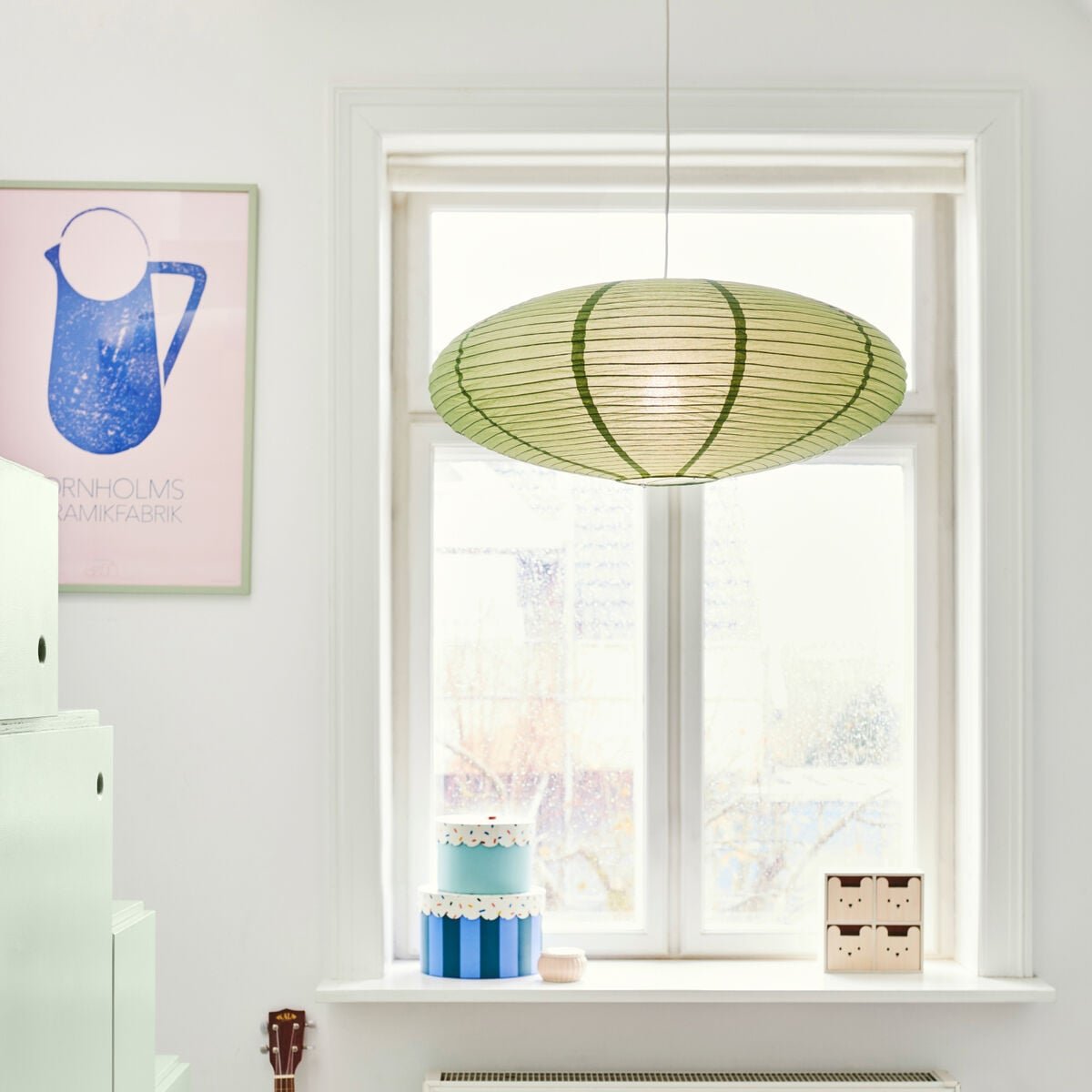 nordlux-villo-riisipaperivarjostin-o60-cm-vihrea
