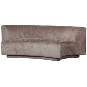 Modulaarinen Sohva Popular 2-istuttava - Harmaanruskea
