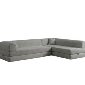 Kulmavuodesohva Atelier Del Sofa Legom Eco (280 x 90 x 25 cm) Vaaleanharmaa -