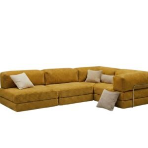 Kulmavuodesohva Atelier Del Sofa Kanyon (300 x 100 x 33 cm) Mustard -