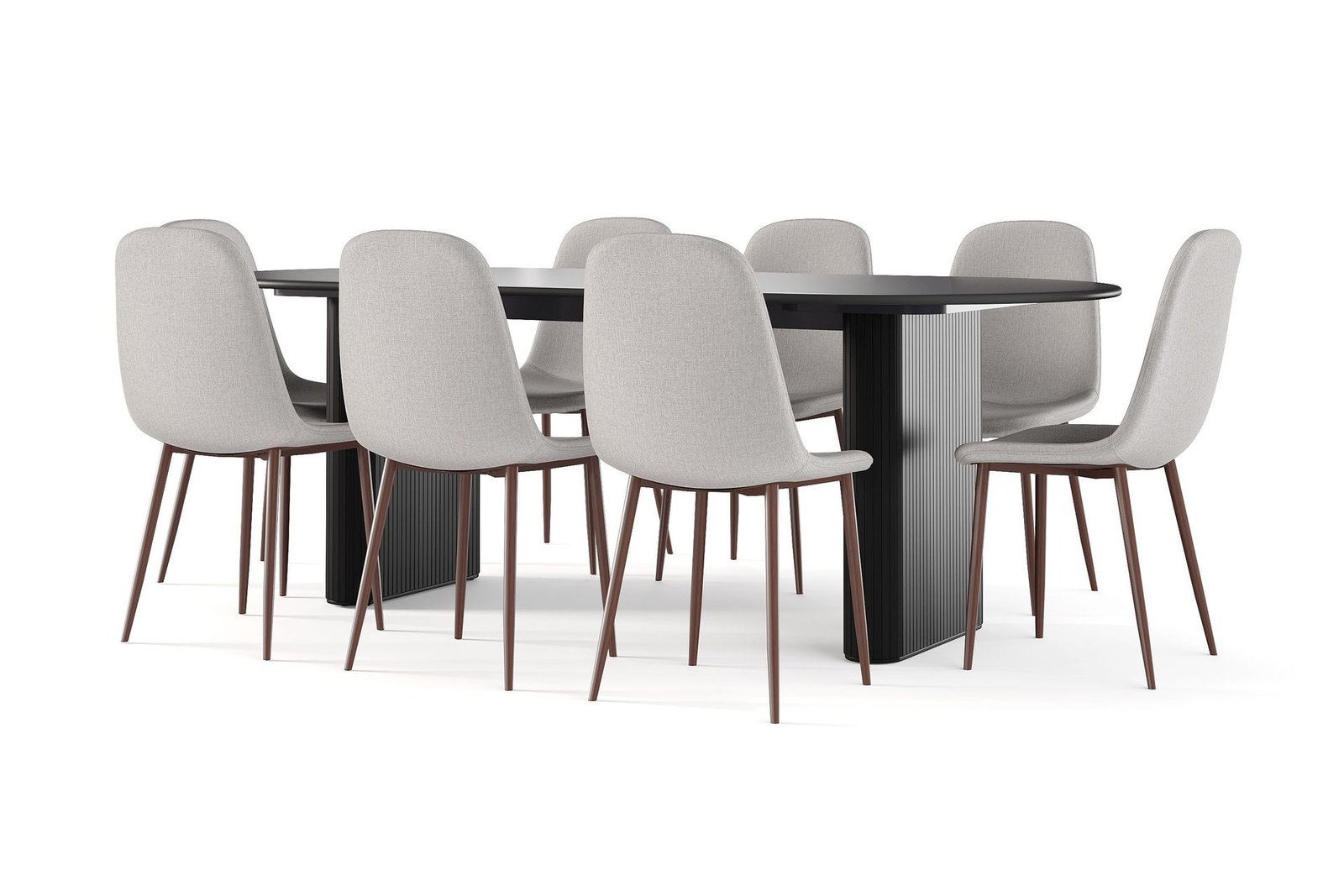 noira-soikea-ruokapoyta-220-cm-musta-8-nibe-tuolia-beige-pahkinajaloilla-musta-beige
