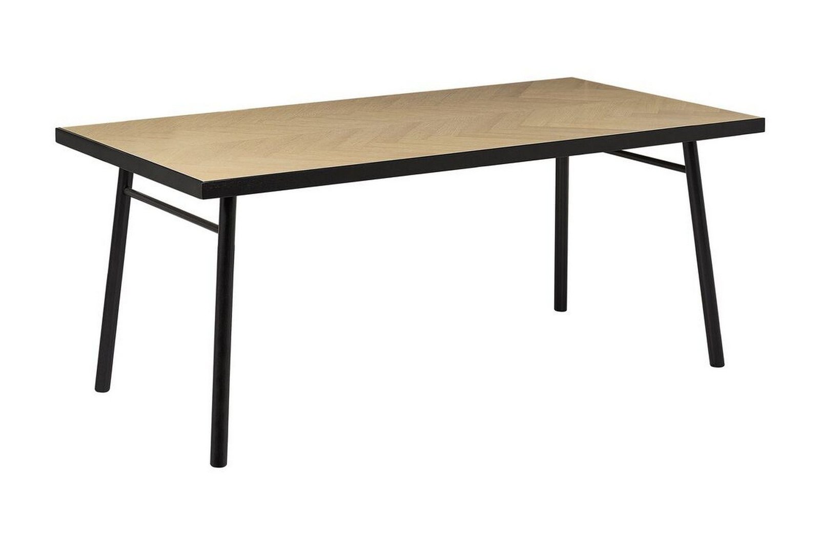 stensville-ruokapoyta-90x90-cm-vaaleanruskea-musta