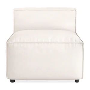 Cubo 1-istuttava Keskimoduuli Kangas 80 cm leveä - Vaalea beige