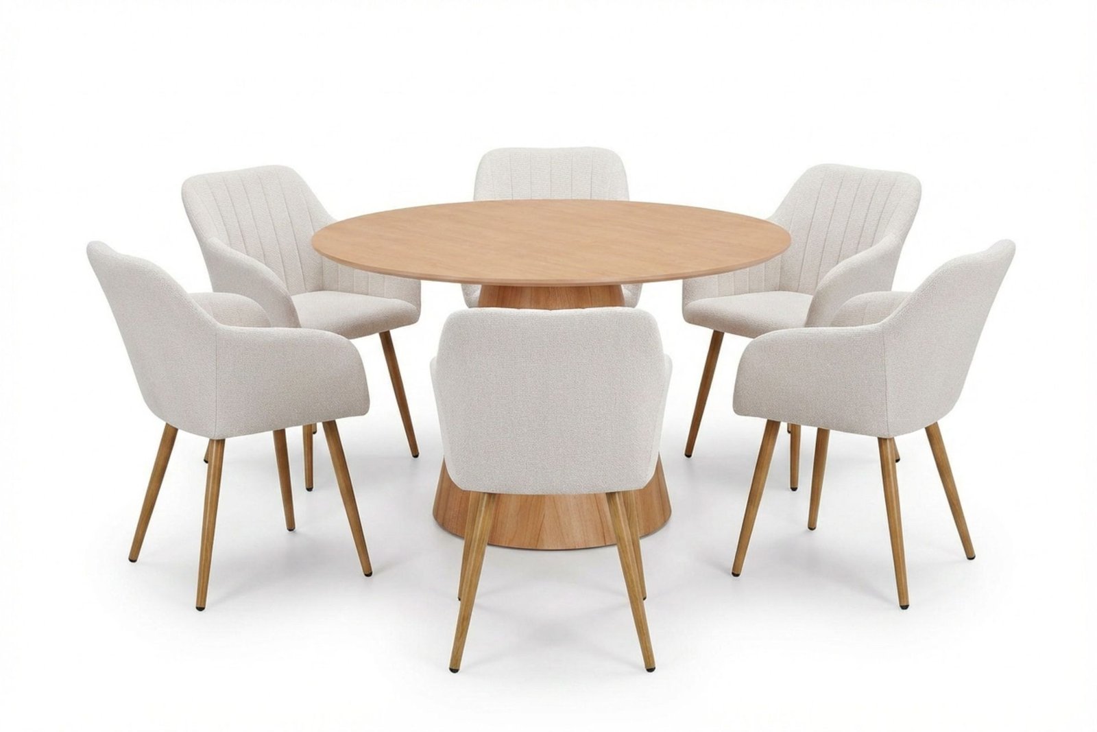 siena-ruokailuryhma-pyorea-130-cm-tammi-6-filippa-ruokatuolia-tammi