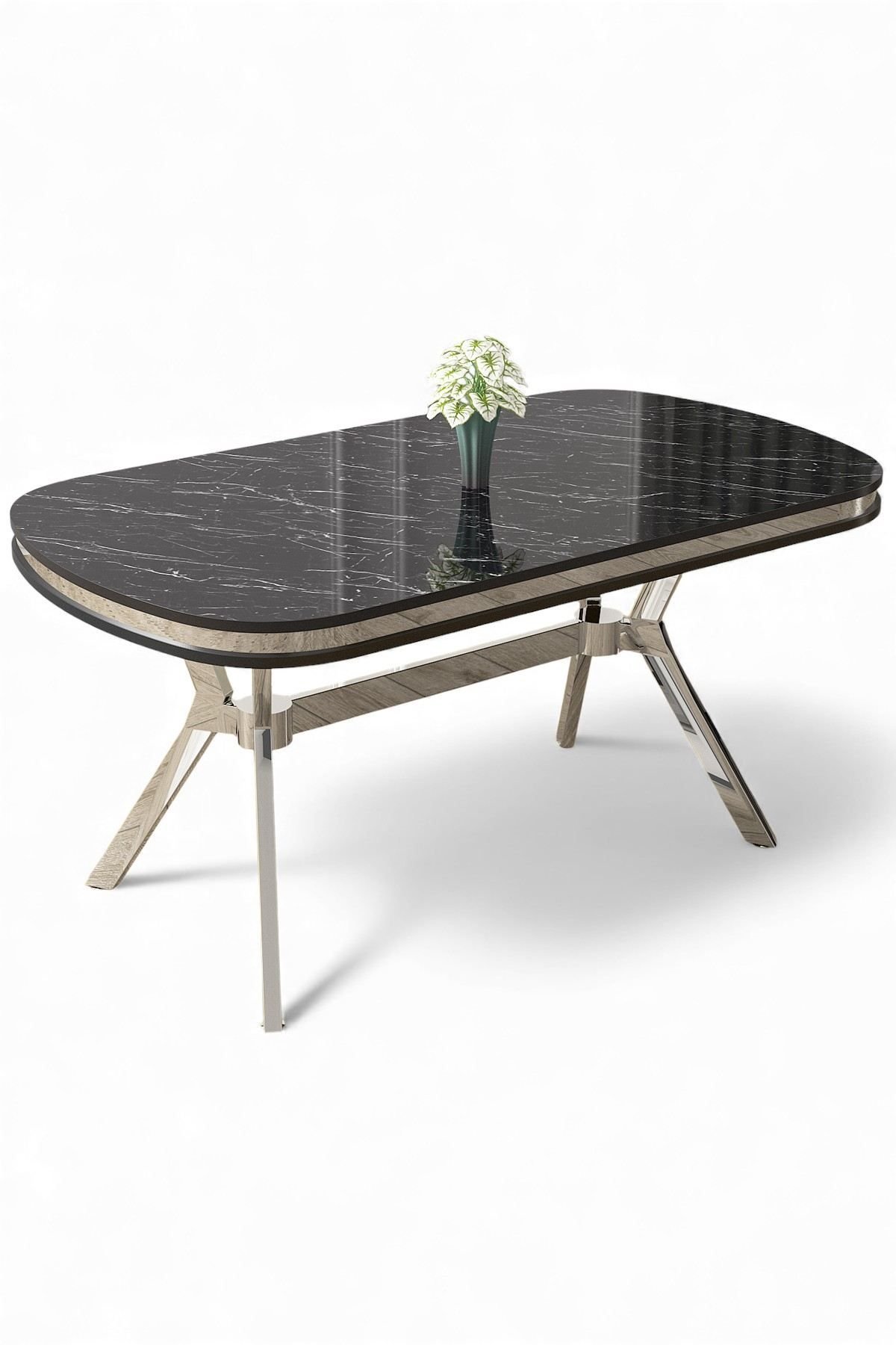 ruokapoyta-hanah-home-olya-168-x-75-x-90-cm-musta-marmori-kromi