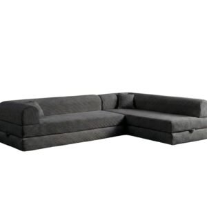 Kulmavuodesohva Atelier Del Sofa Legom Eco (280 x 90 x 25 cm) Antrasiitti -