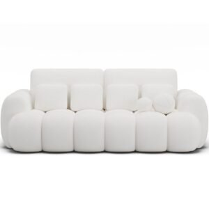 Sohva Eltap Cotonn 256x105x119 cm - Paolli 01, Valkoinen
