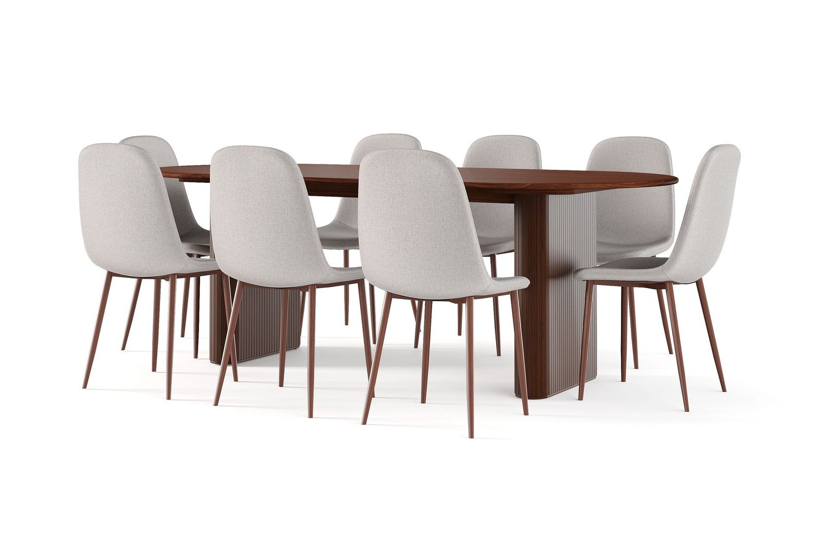 noira-soikea-ruokapoyta-220-cm-pahkina-8-nibe-tuolia-beige-pahkinajaloilla-ruskea-beige