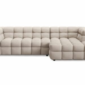 4-istuttava Sohva Elise divaanilla Oikea - Beige