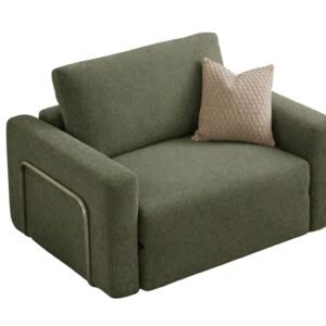1-istuttava vuodesohva Atelier Del Sofa Wello Single (80 x 70 cm) Vihreä -