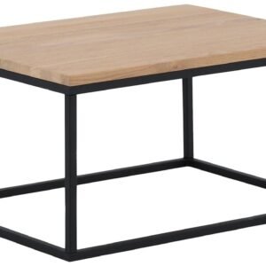 Poukama sohvapöytä 60x80 tammi/musta