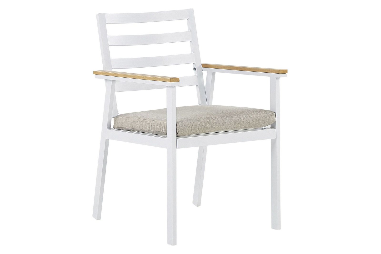 zanca-kasinojatuoli-valkoinen-vaaleanruskea-beige