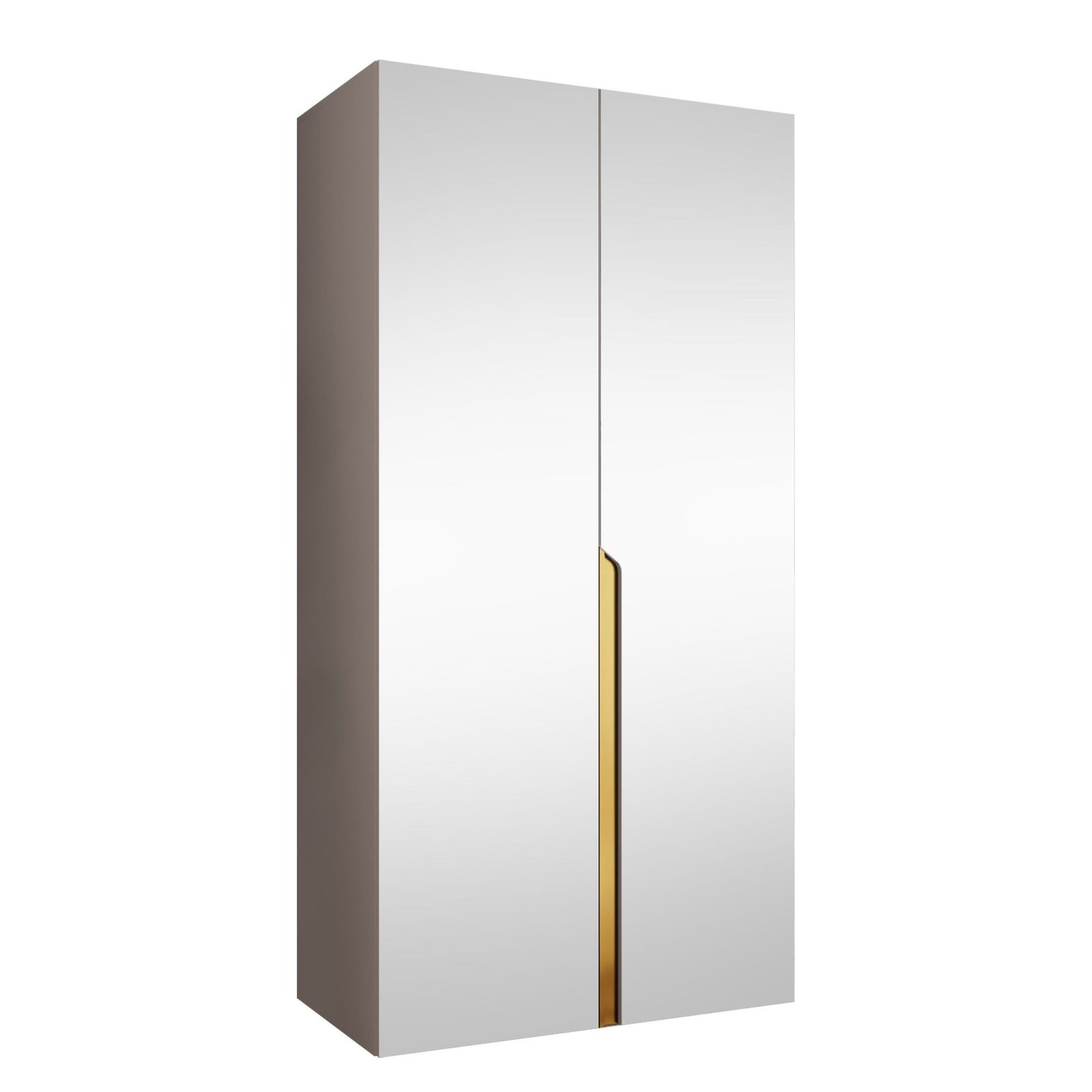 milias-vaatekaappi-peililla-100x202-cm-beige-kulta