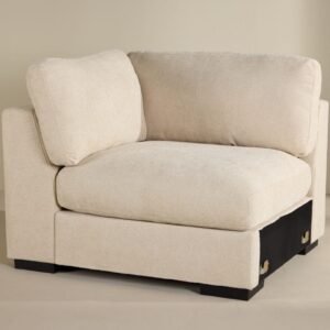 Vasemmanpuoleinen moduuli Salerno kankaalla - Beige