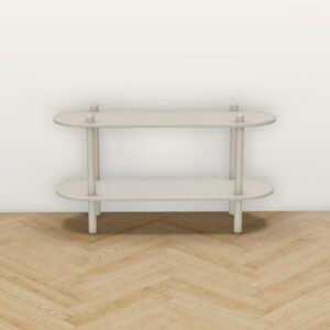 Askel korkea taso 100x35x53,5 cm greige