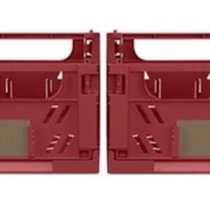 Day pinottava kori 17x12,5x7 cm punainen 2 kpl setti