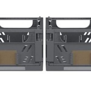 Day pinottava kori 17x12,5x7 cm grafiitti 2 kpl setti