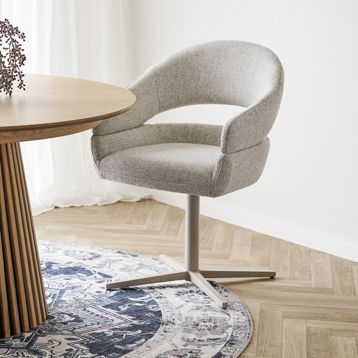 house-nordic-dover-tuoli-beige-greige-metallijalka