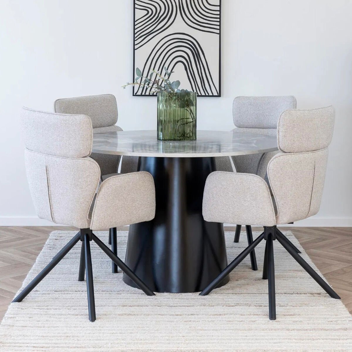 house-nordic-brito-pyorea-ruokapoyta-o120-cm-greige-marmori-look-musta