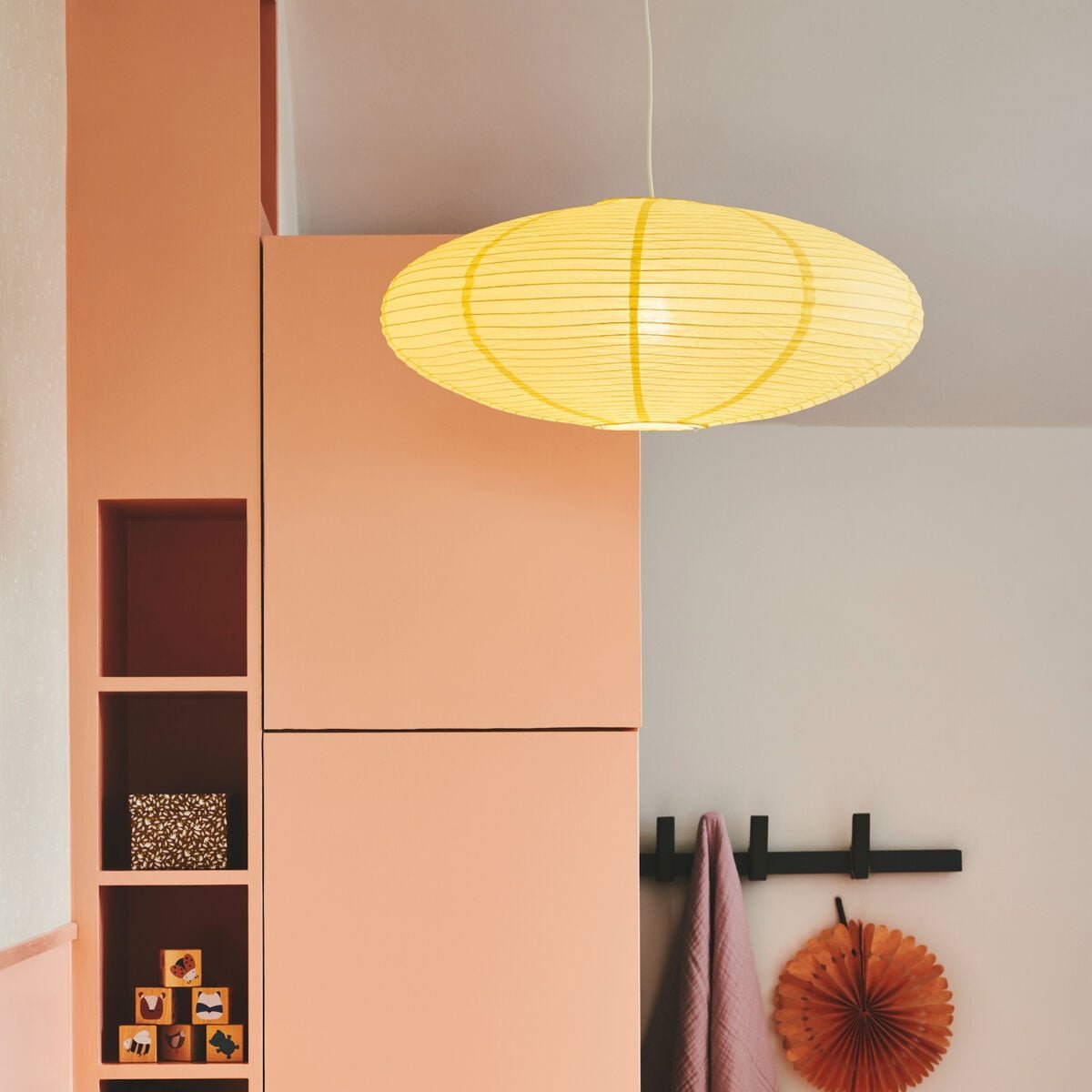 nordlux-villo-riisipaperivarjostin-o60-cm-keltainen