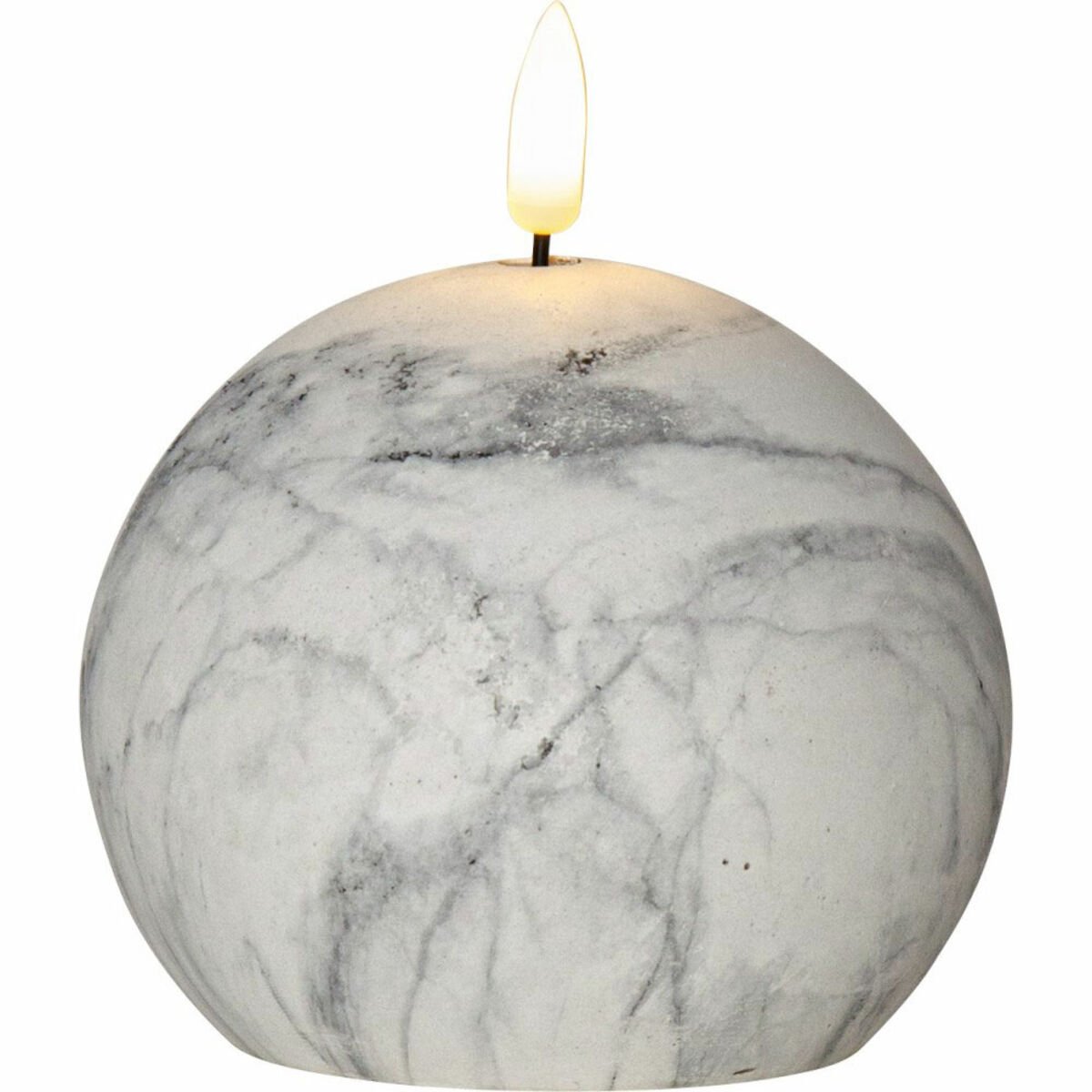 star-trading-flamme-marble-led-pallokynttila-12-cm