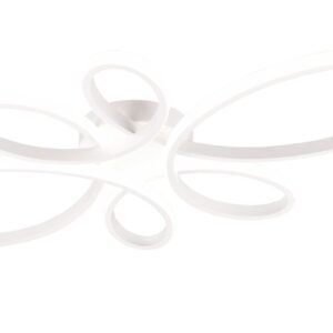 Trio Fly LED kattovalaisin 83 cm mattavalkoinen 4000K