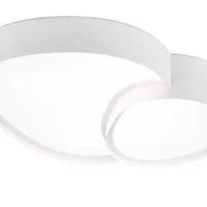 Trio Rise LED katto-/seinävalaisin 43 cm mattavalkoinen