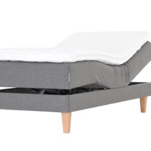 Unia Ergo moottorisänky 80 cm harmaa, Unia Muoto pp, jalat 18 cm