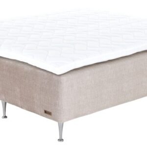 Unia Platina runkopatjasänky 160 L/XL Stylex, shampanja jalat, beige Vogue 02