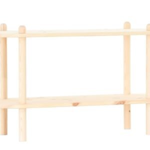Askel korkea taso 100x35x53,5 cm puuvalmis