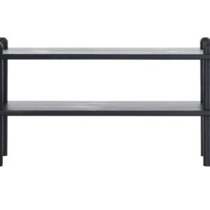 Askel matala taso 100x35x38 cm hiili