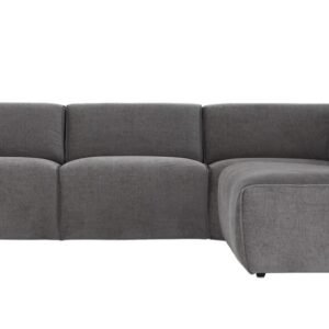 Hali avokulmasohva oikea Home 12 harmaa