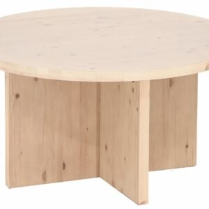 Havu pyöreä sohvapöytä Ø80 cm hiekka 2-laatuinen