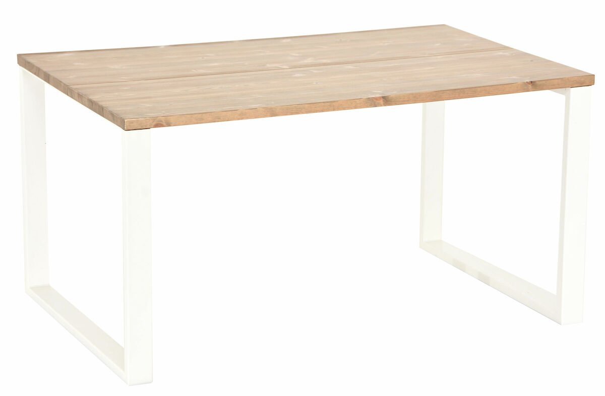 honka-lankkupoyta-metallijaloilla-140x90-antiikkipetsattu-valkoinen