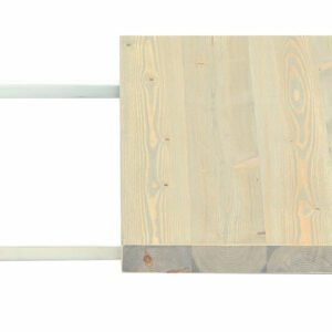 Lana ja Triangel pöydän jatkopala 45x88 cm harmaa
