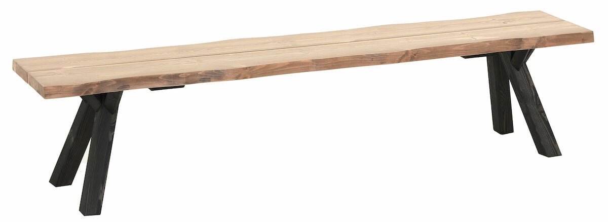 lana-terassipenkki-200-cm-antiikkipetsattu-musta