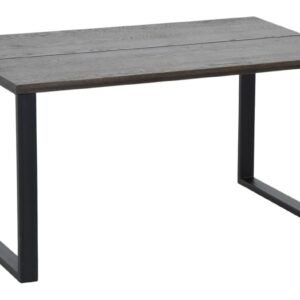 Manner tammi lankkupöytä 140x90 cm savutammi(väärä väri)/musta