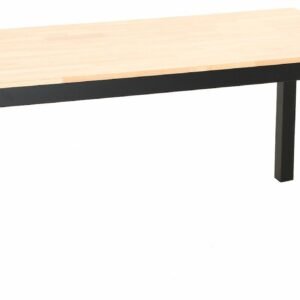 Moona ruokapöytä 90x170 musta/koivu