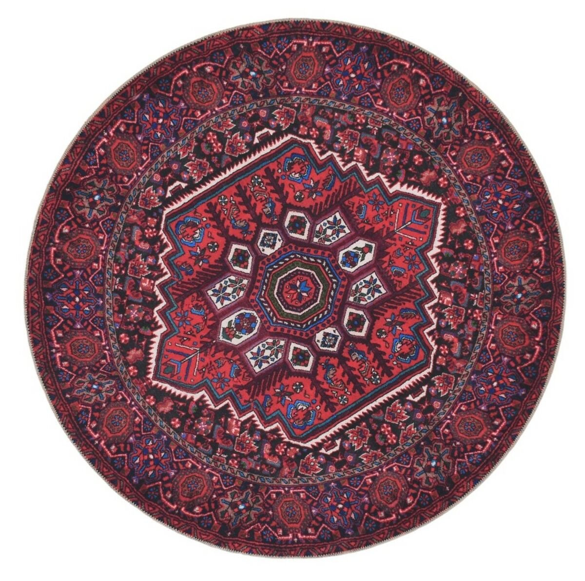 orient-matto-160-cm-pyorea-punainen