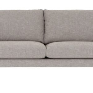 Scandic Copenhagen 3,5-istuttava sohva beige Verdon 416, mustat jalat