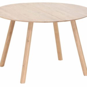 Siro tammi pyöreä ruokapöytä Ø115 cm lakattu tammi