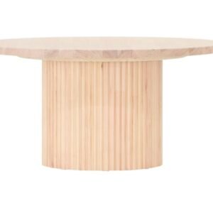 Taimi pyöreä sohvapöytä Ø80 cm hiekka oksaton