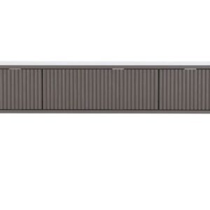 Taimi tv-taso 209x41x47 cm tummanruskea